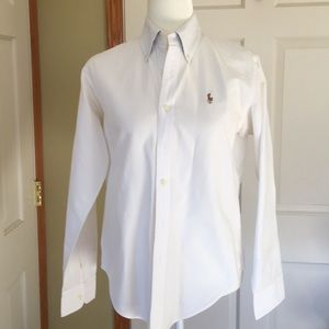 Polo White Button Down Shirt